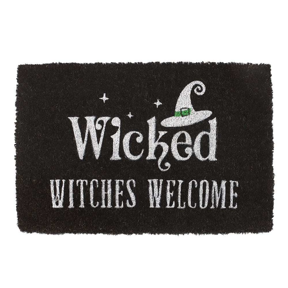 Something Different - Black Wicked Witches Welcome Doormat - Multicolours